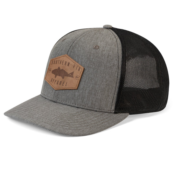Leather Patch Logo - Trucker Hat