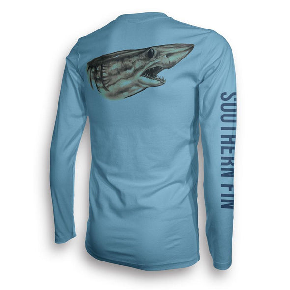 Performance Fishing Shirt Long Sleeve UPF 50+ (Mako Shark)