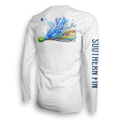 Performance Fishing Shirt Long Sleeve UPF 50+ (OFFSHORE Lure), M