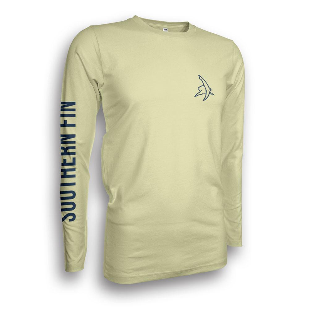 Fishing Shirt Outfitters - Angler's Collection: Tarpon - UPF 50+ Long Sleeve - White,MED
