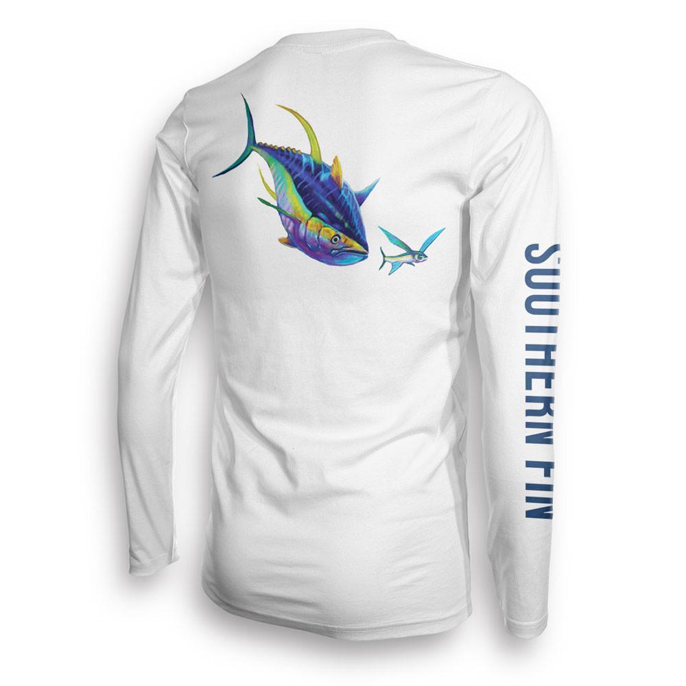 Bluefin Performance Long Sleeve Fishing Shirt – Live it Up